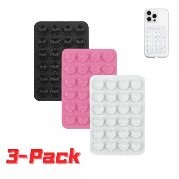 3-Pack Silicone Phone Grip Mount 66765675667