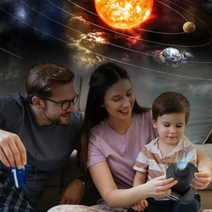 Galaxy Projector Planetarium Projector with 13 Film Sheets - Create a Romantic Starry Sky Experience for Your Bedroom