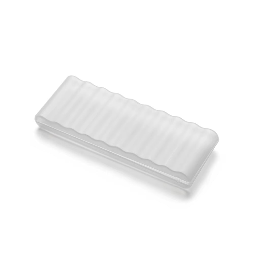 10-Slot Plastic Hard Case for AAA/AA/18650 Battery Storage and Organization