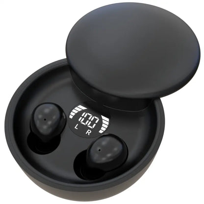 MSHUKCOE Mini Invisible Headphones Bluetooth 5.4 True Wireless In-Ear Earphones Sport Audio Earbud Audifonos Bluetooth Wireless Headphones Noise Cancelling Headphones Gamingheadset Summerwins