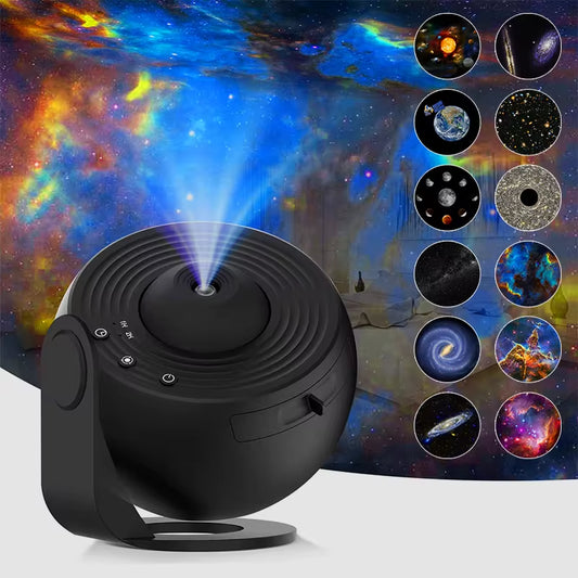 Galaxy Projector Planetarium Projector with 13 Film Sheets - Create a Romantic Starry Sky Experience for Your Bedroom