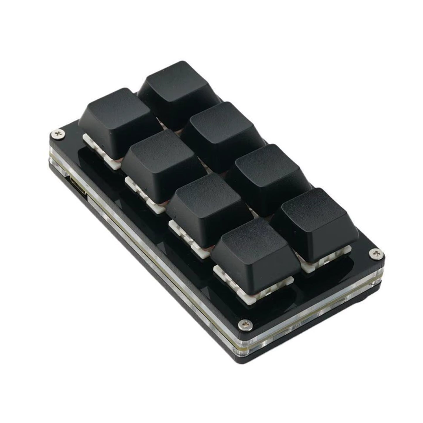 RGB Mini Keypad with 8 Programmable Keys - Custom Mechanical Gaming Keyboard