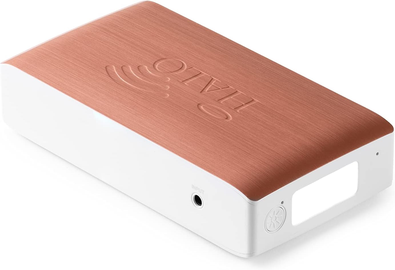 Bolt Wireless Laptop Power Bank - 44,400 mAh Portable Charger for Phones and Laptops, Car Jump Starter with AC Outlet and Car Charger, Rose Gold